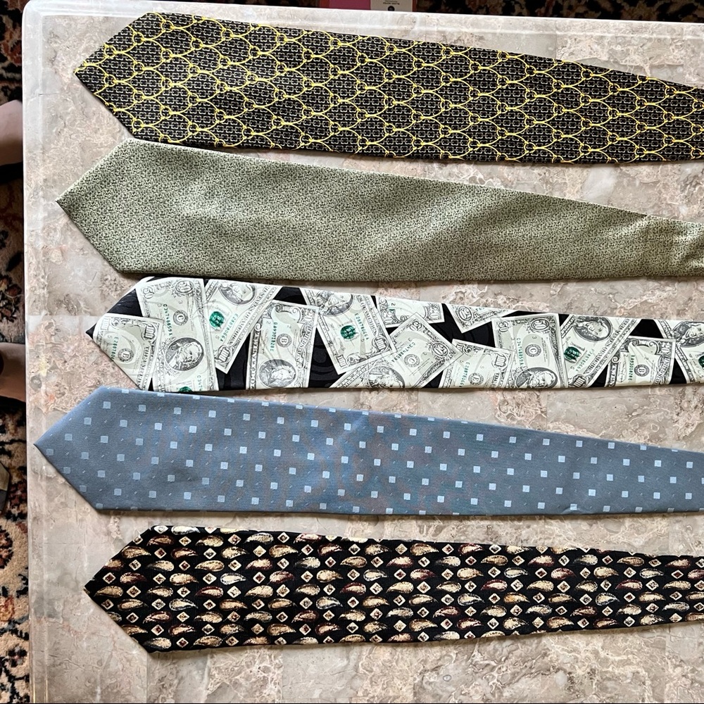 Ties made in Italy